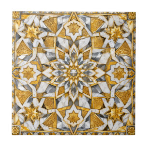 Azulejo De Cerâmica Azulejo marroquino Zellige em cerâmica