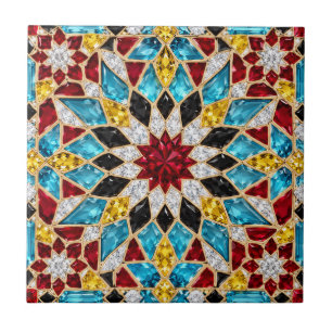 Azulejo De Cerâmica Azulejo marroquino Zellige em cerâmica
