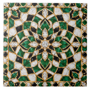 Azulejo De Cerâmica Azulejo marroquino Zellige em cerâmica