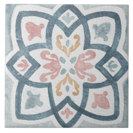 Azulejo De Cerâmica Azulejo Mediterrâneo Aquarela 