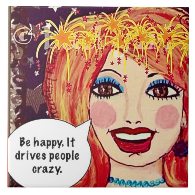 Azulejo De Cerâmica Azulejo/porta copos/trivet (Frente)