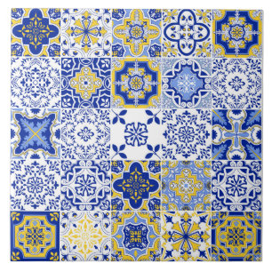 Azulejo De Cerâmica Azulejo Português Padrão Azulejo Cerâmico