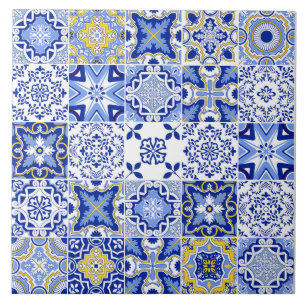 Azulejo De Cerâmica Azulejo Português Padrão Azulejo Cerâmico