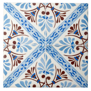 Azulejo De Cerâmica Azulejo Português Tradicional Vidrado 
