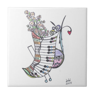 Azulejo De Cerâmica azulejo: teclado das bananeiras