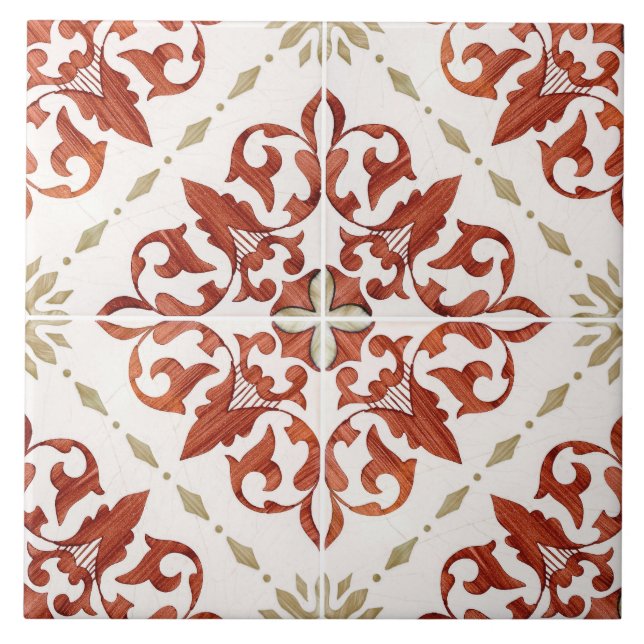 Azulejo De Cerâmica Azulejo tradicional português  (Frente)