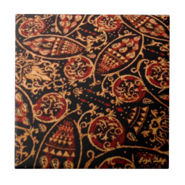 Azulejo De Cerâmica azulejo/Trivet 'Majestade'