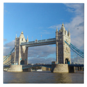Azulejo De Cerâmica Azulejos. Ponte da Torre Londres.