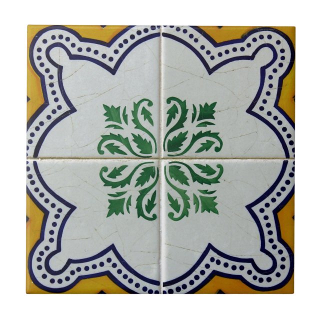 Azulejo De Cerâmica Azulejos, Portuguese Tiles (Frente)