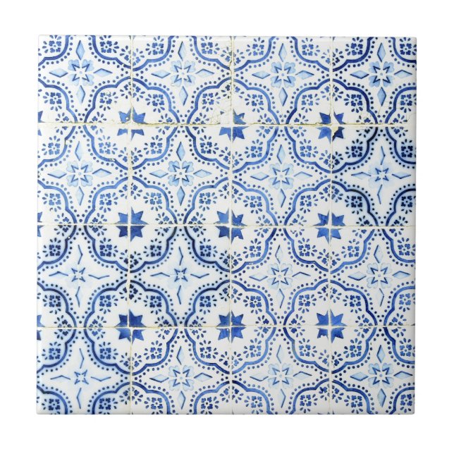 Azulejo De Cerâmica Azulejos, Portuguese Tiles (Frente)