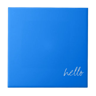 Azulejo De Cerâmica Azure Azure Personalizado