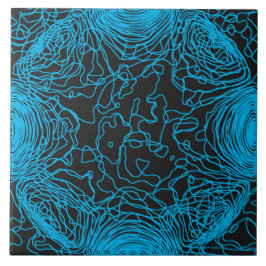 Azulejo De Cerâmica Azure Yarn Cerâmica Azulejo