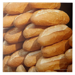 Azulejo De Cerâmica Baguette, pão, para a venda na rua pelo vendedor