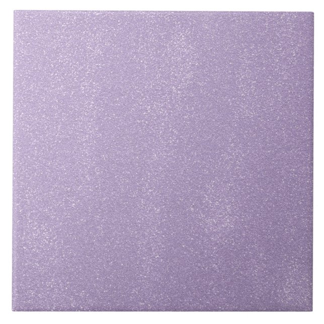 Azulejo De Cerâmica Bagunça de Lavanda (Frente)