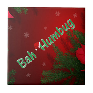 Azulejo De Cerâmica Bah Humbug