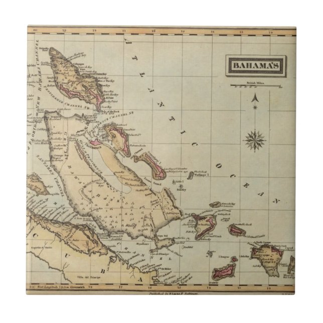 Azulejo De Cerâmica Bahamas (Frente)