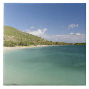 Azulejo De Cerâmica Baía Cockleshell, península sudeste, St Kitts,