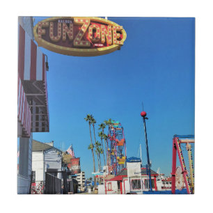 Azulejo De Cerâmica Balboa Fund Zone, Newport Beach, Califórnia