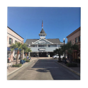 Azulejo De Cerâmica Balboa Pavillion, Newport Beach, Califórnia