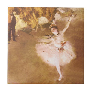 Azulejo De Cerâmica Balé Dancer Degas Star Painting