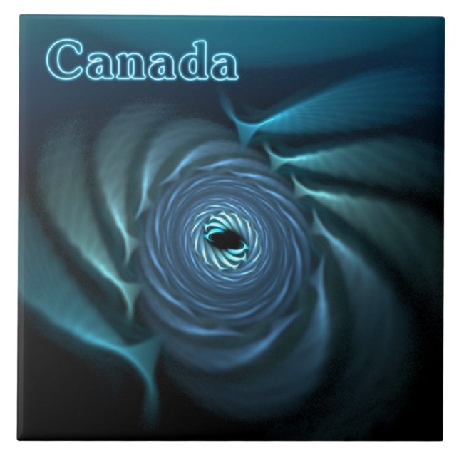 Azulejo De Cerâmica Baleias de Gelo (Frente)