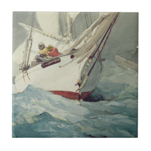 Azulejo De Cerâmica Banco de areia do diamante