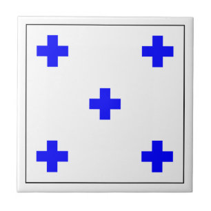Azulejo De Cerâmica Bandeira aliada número 0