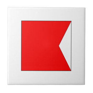 Azulejo De Cerâmica Bandeira B do ICS