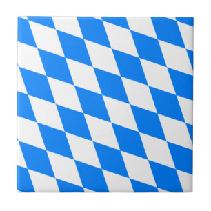 Azulejo De Cerâmica Bandeira bávara - Bayerische Flagge