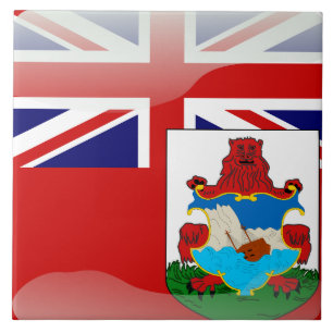 Azulejo De Cerâmica Bandeira bermudense