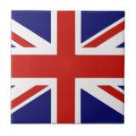 Azulejo De Cerâmica bandeira britânica<br><div class="desc">britânico,  bandeira,  "bandeira britânica",  "jack sindical",  união,  jack,  inglês,  inglês,  "reino unido",  "uk",  "uk",  "english flag",  "england flag",  "united kingdom flag",  "excelente britain",  "britain",  flagain,  país,  ilhas,  azul,  vermelho,  branco,  cruz,  irlanda,  cotland,  wales, </div>