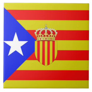 Azulejo De Cerâmica Bandeira Catalan