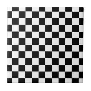 Azulejo De Cerâmica Bandeira Checkered que compete o conselho de