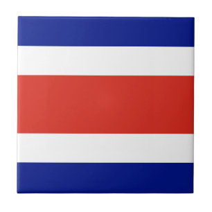 Azulejo De Cerâmica Bandeira Civil Costa Rica