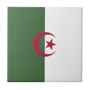 Azulejo De Cerâmica Bandeira da Argélia