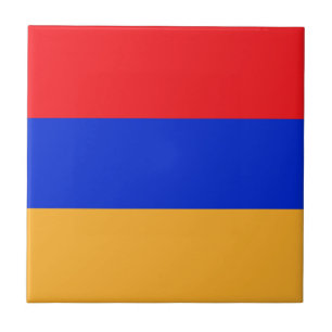 Azulejo De Cerâmica Bandeira da Armênia