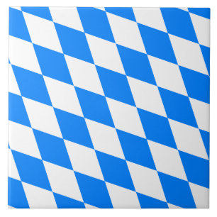 Azulejo De Cerâmica Bandeira da Baviera