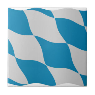 Azulejo De Cerâmica Bandeira da Baviera - fundo transparente