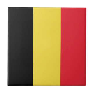 Azulejo De Cerâmica Bandeira da Bélgica