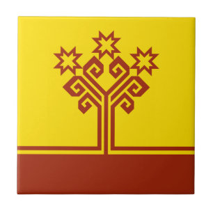 Azulejo De Cerâmica Bandeira da Chuváchia
