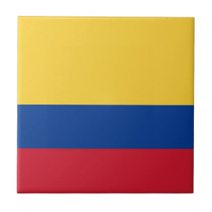 Azulejo De Cerâmica bandeira da Colômbia