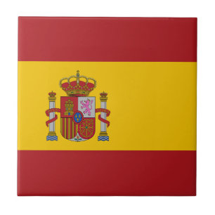 Azulejo De Cerâmica Bandeira da Espanha