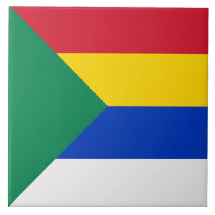 Azulejo De Cerâmica Bandeira da Fé Religiosa dos Drusos