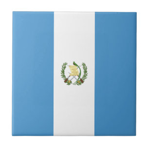 Azulejo De Cerâmica Bandeira da Guatemala