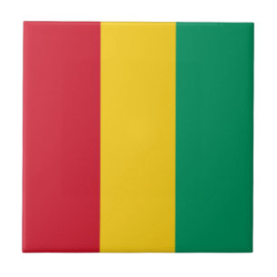 Azulejo De Cerâmica bandeira da Guiné