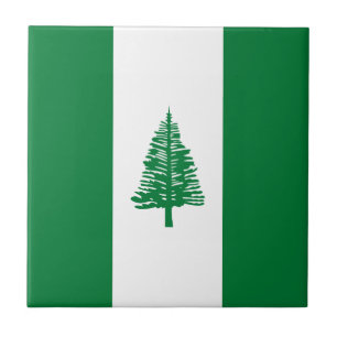 Azulejo De Cerâmica Bandeira da Ilha Norfolk