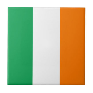 Azulejo De Cerâmica Bandeira da Irlanda