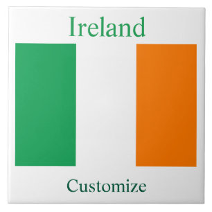 Azulejo De Cerâmica Bandeira da Irlanda Thunder_Cove