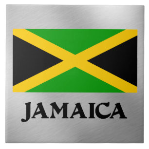 Azulejo De Cerâmica Bandeira da Jamaica
