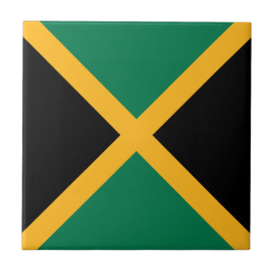 Azulejo De Cerâmica bandeira da Jamaica